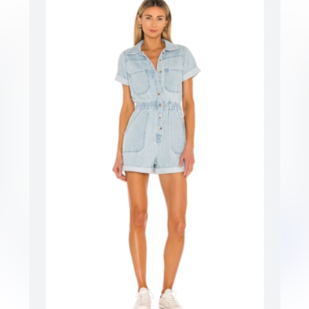 NWT Show Me Your Mumu Cannon Romper in Dockside - Picture 3 of 12